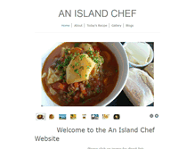 Tablet Screenshot of anislandchef.com